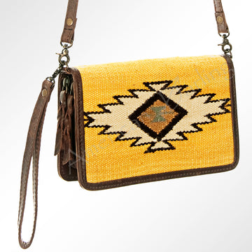 American Darling Crossbody Saddle Blanket Genuine Leather Western Women Bag Handbag Purse | Travel Bags College Casual